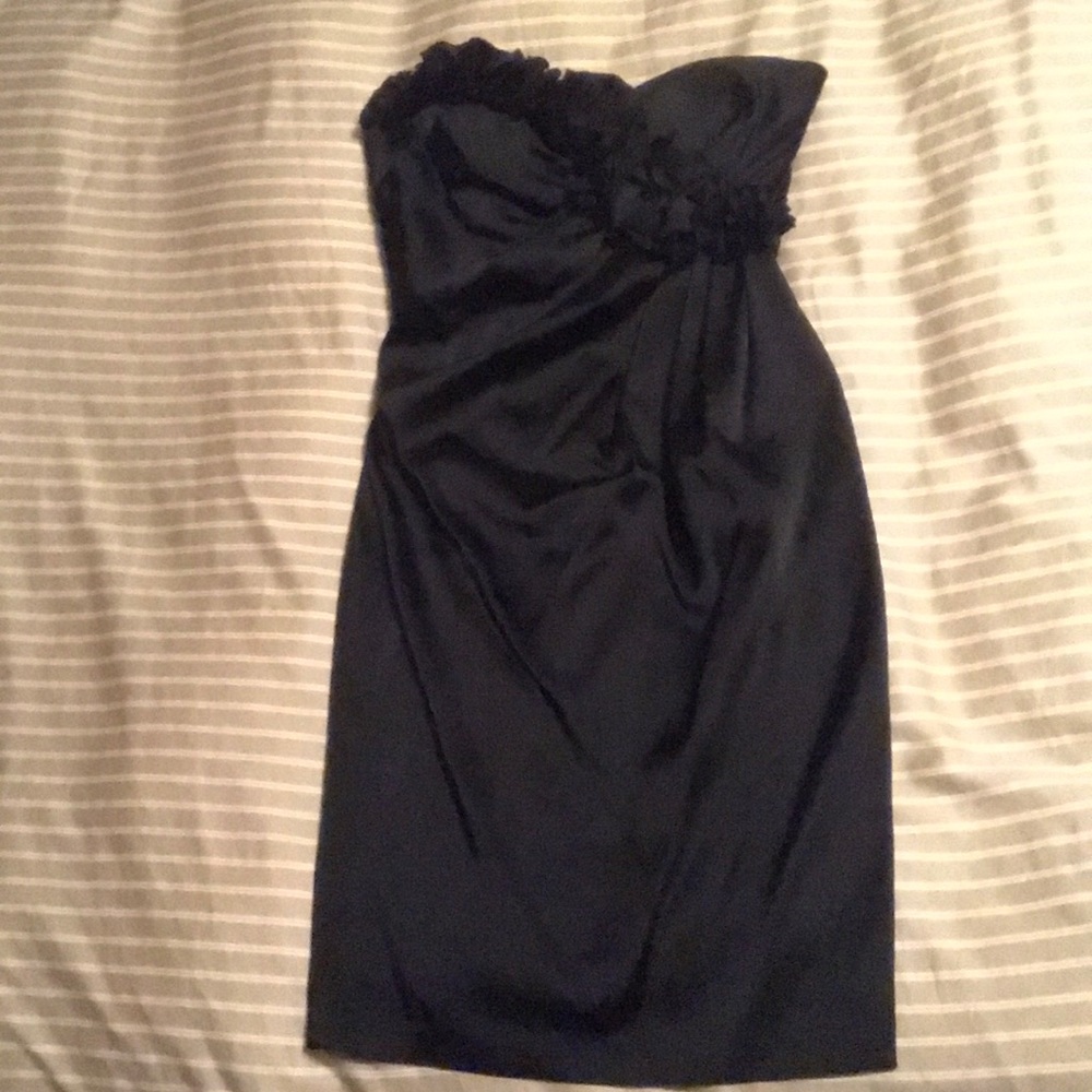 Strapless cocktail dress